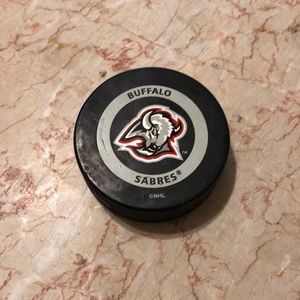 Buffalo Sabres hockey puck